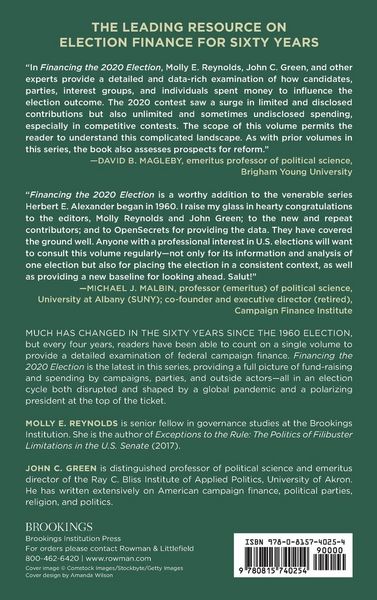Produktbild: Financing the 2020 Election