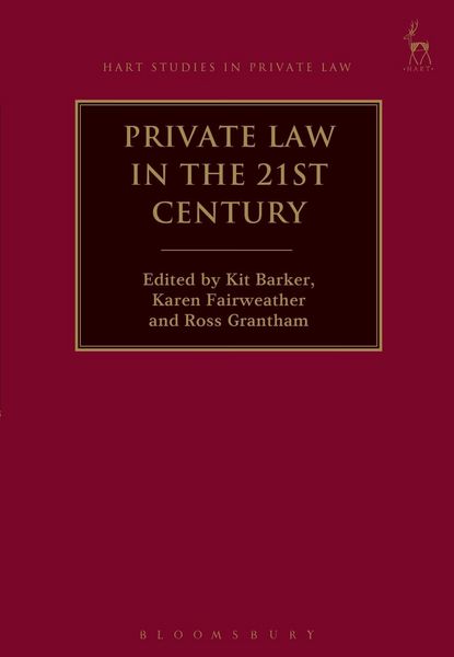 Produktbild: Private Law in the 21st Century