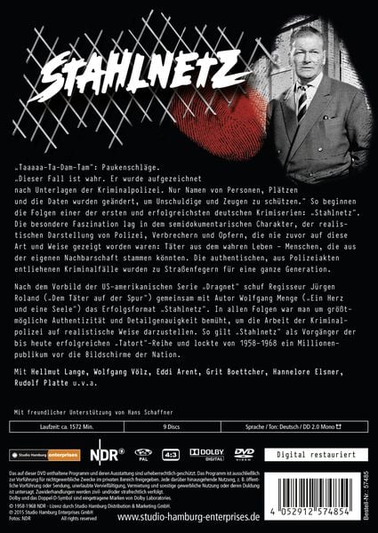 Produktbild: Stahlnetz [9 DVDs]