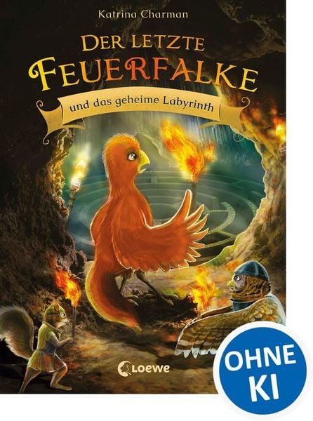 Produktbild: Der letzte Feuerfalke und das geheime Labyrinth (Band 10)