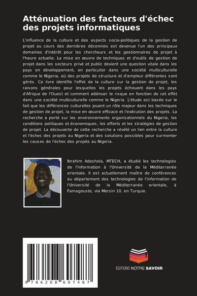 Produktbild: Att&eacute;nuation des facteurs d'&eacute;chec des projets informatiques