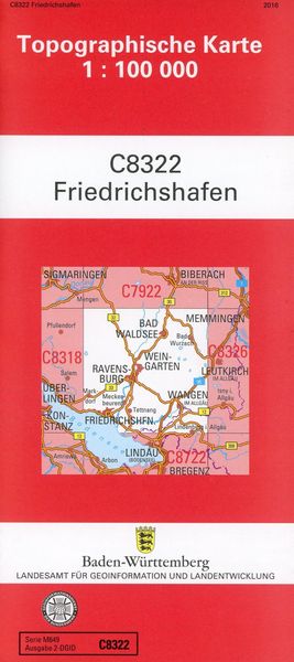 Produktbild: Friedrichshafen 1 : 100 000