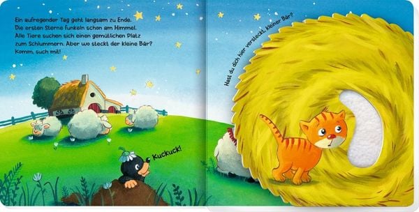 Produktbild: Mein erstes Guckloch-Fühlbuch: Kleiner Bär, wo bist du?