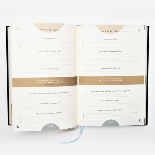 Produktbild: Das 6-Minuten-Tagebuch (schwarz)