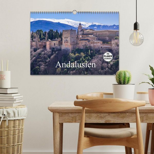 Produktbild: Andalusien (Wandkalender 2026 DIN A3 quer), CALVENDO Monatskalender