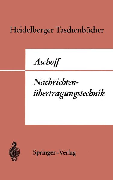 Produktbild: Einf&uuml;hrung in die Nachrichten&uuml;bertragungstechnik