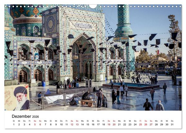 Produktbild: Rundreise Iran (Wandkalender 2026 DIN A3 quer), CALVENDO Monatskalender