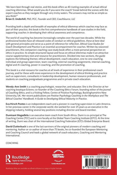 Produktbild: Ethical Case Studies for Coach Development and Practice