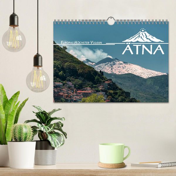 Produktbild: &Auml;tna - Europas h&ouml;chster Vulkan (Wandkalender 2026 DIN A4 quer), CALVENDO Monatskalender