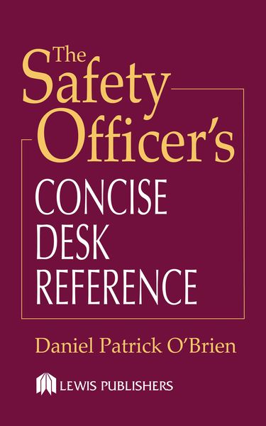 Produktbild: The Safety Officer's Concise Desk Reference