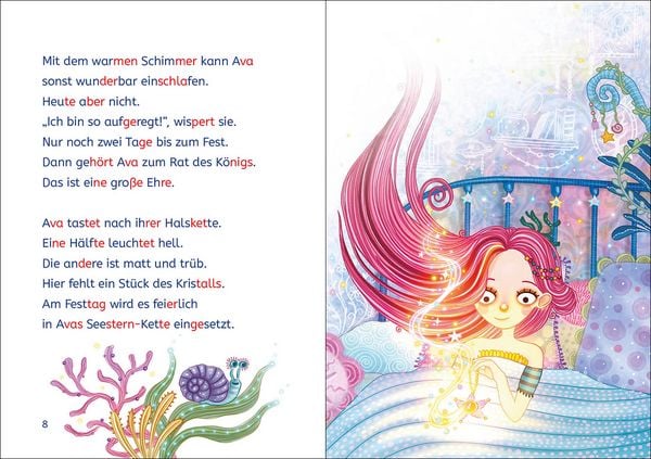 Produktbild: Lesel&ouml;wen 2. Klasse - Die Meerm&auml;dchen und der gestohlene Kristall