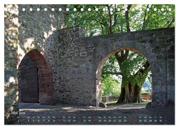 Produktbild: Blomberg in Lippe (Tischkalender 2026 DIN A5 quer), CALVENDO Monatskalender