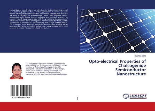 Produktbild: Opto-electrical Properties of Chalcogenide Semiconductor Nanostructure