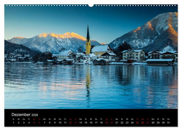 Produktbild: Bayerische Landschaften (hochwertiger Premium Wandkalender 2026 DIN A2 quer), Kunstdruck in Hochglanz