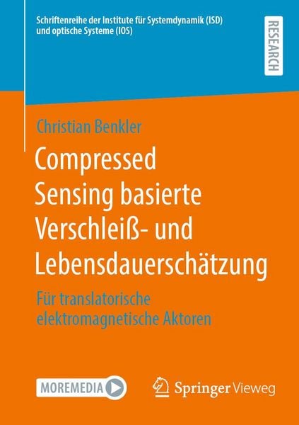 Produktbild: Compressed Sensing basierte Verschlei&szlig;- und Lebensdauersch&auml;tzung