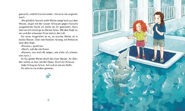 Produktbild: Tierische Helden: Wie Delfin Winter wieder schwimmen lernte