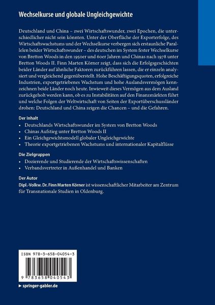 Produktbild: Wechselkurse und globale Ungleichgewichte