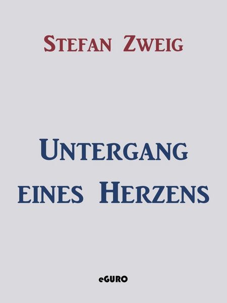 Produktbild: Untergang eines Herzens