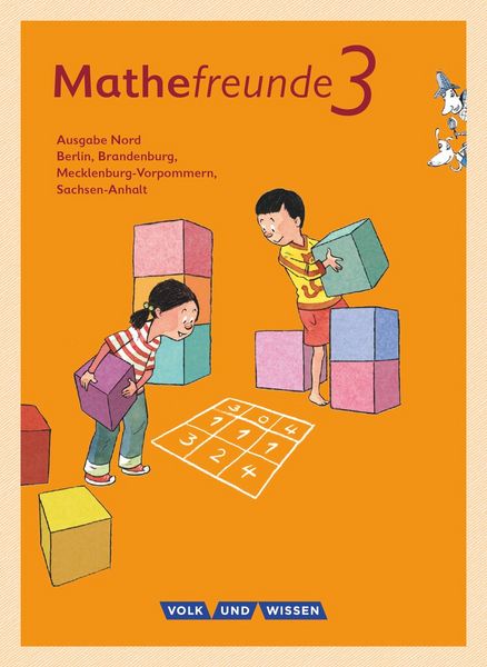 Produktbild: Mathefreunde 3. Schuljahr - Nord - Sch&uuml;lerbuch mit Kartonbeilagen