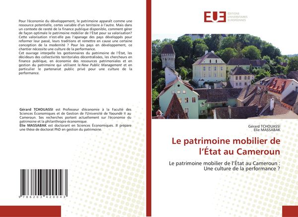 Produktbild: Le patrimoine mobilier de l'&Eacute;tat au Cameroun