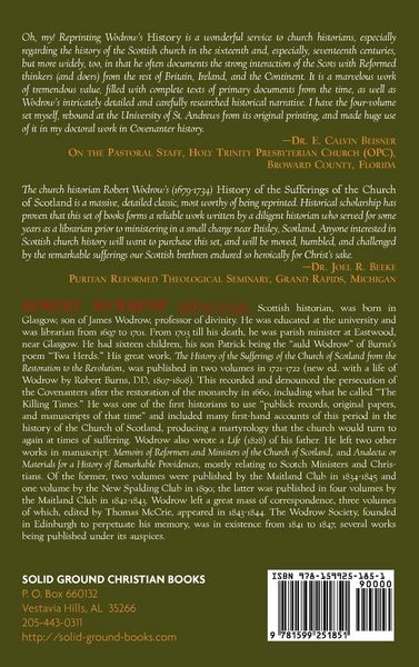 Produktbild: The History of the Sufferings of the Church of Scotland: Volume 4