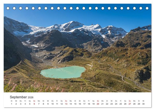 Produktbild: Schweizer Alpenp&auml;sse (Tischkalender 2026 DIN A5 quer), CALVENDO Monatskalender