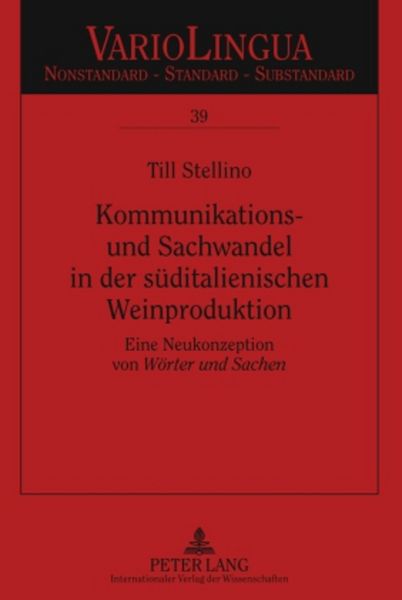 Produktbild: Kommunikations- und Sachwandel in der s&uuml;ditalienischen Weinproduktion