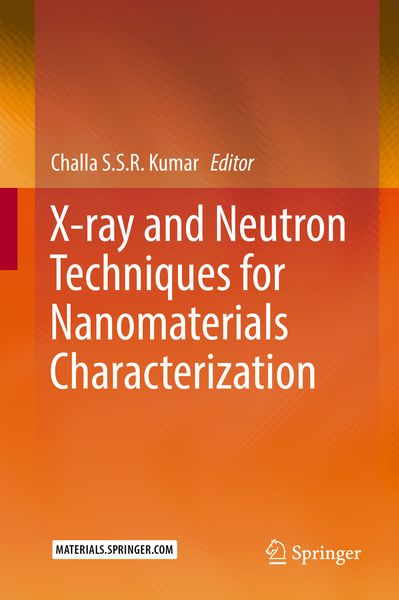 Produktbild: X-ray and Neutron Techniques for Nanomaterials Characterization