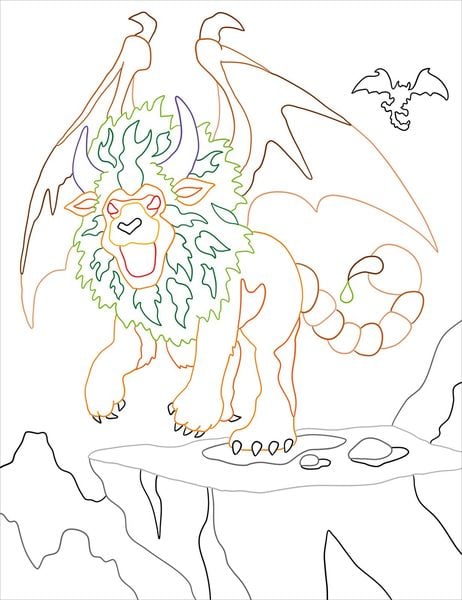 Produktbild: Zauberbilder &ndash; Monster und Drachen