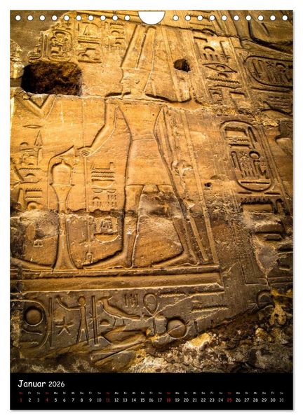 Produktbild: &Auml;gypten 2026 (Wandkalender 2026 DIN A4 hoch), CALVENDO Monatskalender