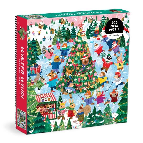 Produktbild: Winter Whirl 500 Piece Family Puzzle