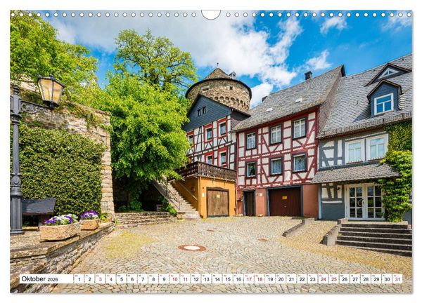 Produktbild: Herrstein - Perle des Hunsr&uuml;cks (Wandkalender 2026 DIN A3 quer), CALVENDO Monatskalender