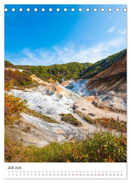 Produktbild: Japan - Die spannende Insel im Pazifik. (Tischkalender 2026 DIN A5 hoch), CALVENDO Monatskalender