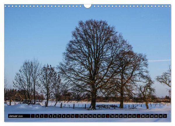 Produktbild: Malerischer Niederrhein (Wandkalender 2026 DIN A3 quer), CALVENDO Monatskalender