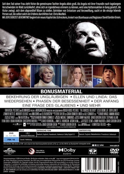 Produktbild: DER EXORZIST: BEKENNTNIS