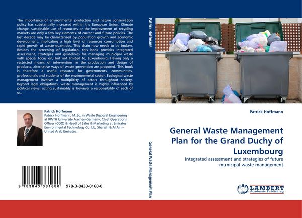 Produktbild: General Waste Management Plan for the Grand Duchy of Luxembourg
