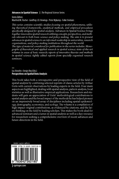 Produktbild: Perspectives on Spatial Data Analysis