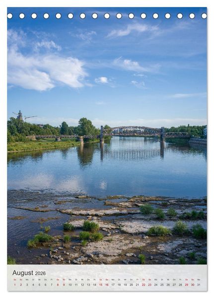 Produktbild: Magdeburg - Liebenswerte Stadt an der Elbe (Tischkalender 2026 DIN A5 hoch), CALVENDO Monatskalender