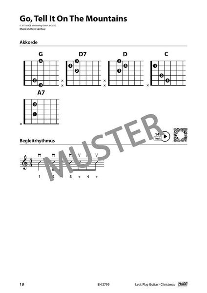 Produktbild: Let's Play Guitar Christmas