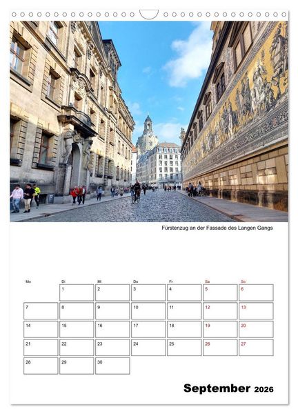 Produktbild: Prachtvolles Dresden (Wandkalender 2026 DIN A3 hoch), CALVENDO Monatskalender