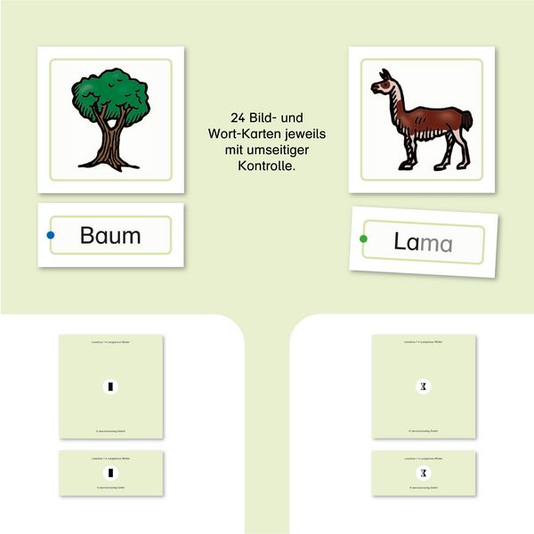 Produktbild: Ich kann W&ouml;rter lesen - Teil 1 - Meine Lesedosen 1-7 im Set