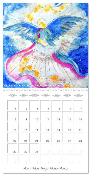 Produktbild: Angels for your soul (Wall Calendar 2027 12 &times; 12 Inch) CALVENDO 12 Month Wall Calendar