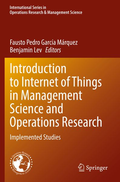 Produktbild: Introduction to Internet of Things in Management Science and Operations Research