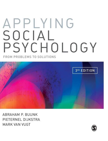 Produktbild: Applying Social Psychology
