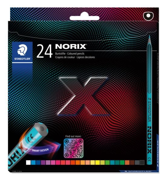 Produktbild: STAEDTLER NORIX&reg; 186, 24 Buntstiften
