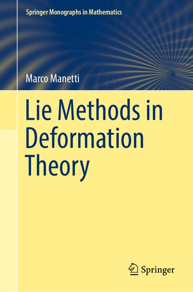 Produktbild: Lie Methods in Deformation Theory