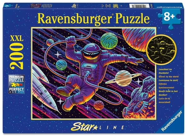 Kinderpuzzle 200 XXL Teile - Ausflug ins All
