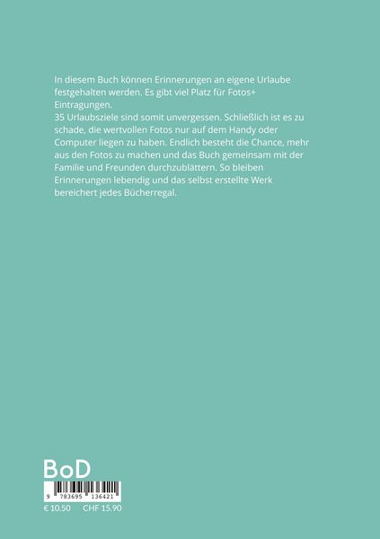 Produktbild: Urlaubserinnerungen