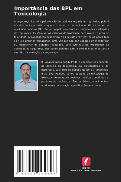 Produktbild: Import&acirc;ncia das BPL em Toxicologia