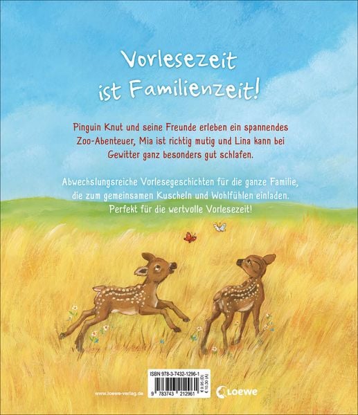 Produktbild: Zeit zum Vorlesen, Zeit zum Kuscheln - Die sch&ouml;nsten Vorlesegeschichten zum Wohlf&uuml;hlen